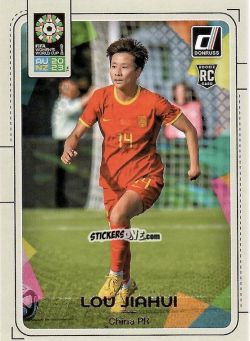 Figurina Lou Jiahui - Donruss Soccer FIFA Women's World Cup 2023
 n. 25 - Panini