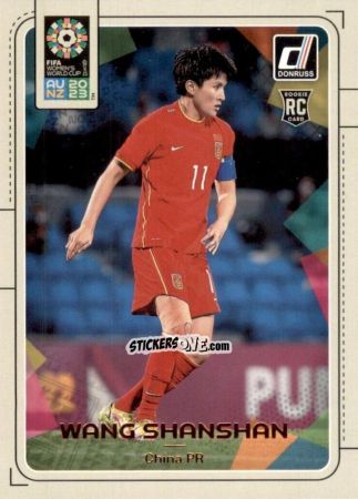 Figurina Wang Shanshan - Donruss Soccer FIFA Women's World Cup 2023
 n. 26 - Panini