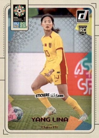 Figurina Yang Lina - Donruss Soccer FIFA Women's World Cup 2023
 n. 29 - Panini
