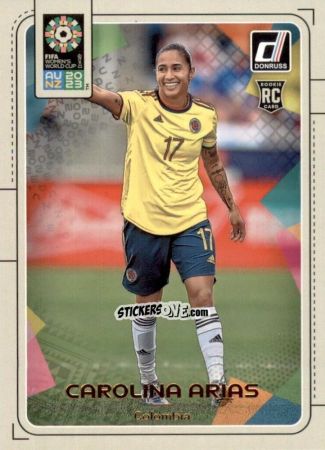 Sticker Carolina Arias - Donruss Soccer FIFA Women's World Cup 2023
 n. 31 - Panini