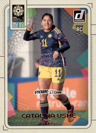 Sticker Catalina Usme - Donruss Soccer FIFA Women's World Cup 2023
 n. 32 - Panini