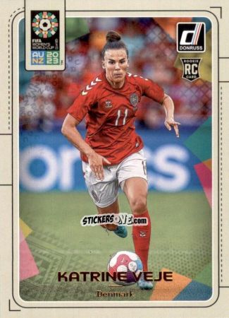 Sticker Katrine Veje - Donruss Soccer FIFA Women's World Cup 2023
 n. 44 - Panini