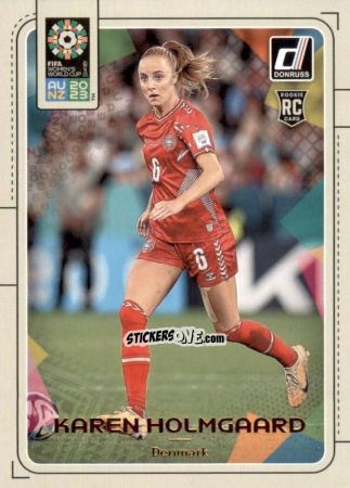 Sticker Karen Holmgaard - Donruss Soccer FIFA Women's World Cup 2023
 n. 47 - Panini