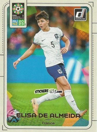 Figurina Elisa De Almeida - Donruss Soccer FIFA Women's World Cup 2023
 n. 61 - Panini
