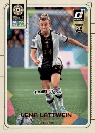 Sticker Lena Lattwein - Donruss Soccer FIFA Women's World Cup 2023
 n. 66 - Panini