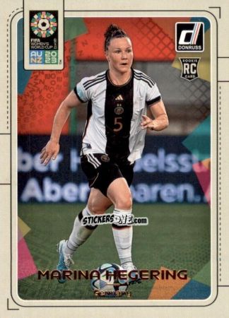 Sticker Marina Hegering - Donruss Soccer FIFA Women's World Cup 2023
 n. 68 - Panini