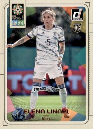 Sticker Elena Linari - Donruss Soccer FIFA Women's World Cup 2023
 n. 81 - Panini
