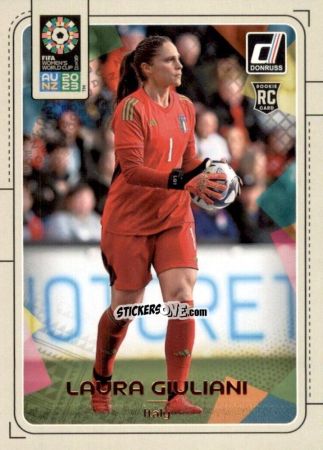 Sticker Laura Giuliani - Donruss Soccer FIFA Women's World Cup 2023
 n. 83 - Panini
