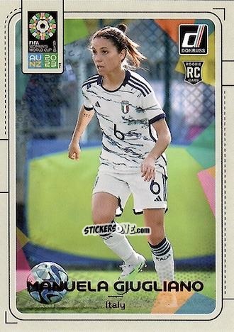 Figurina Manuela Giugliano - Donruss Soccer FIFA Women's World Cup 2023
 n. 84 - Panini