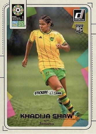 Cromo Khadija Shaw - Donruss Soccer FIFA Women's World Cup 2023
 n. 90 - Panini