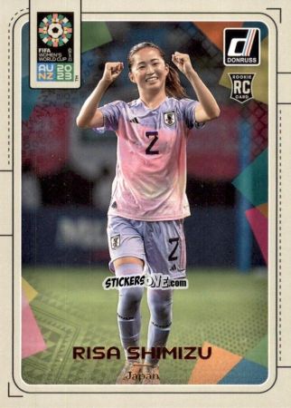 Cromo Risa Shimizu - Donruss Soccer FIFA Women's World Cup 2023
 n. 95 - Panini