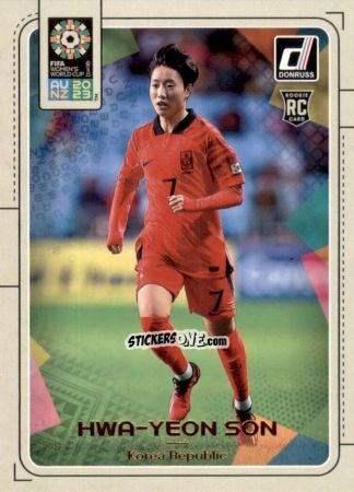 Sticker Hwa-Yeon Son - Donruss Soccer FIFA Women's World Cup 2023
 n. 99 - Panini
