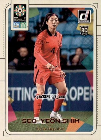 Sticker Seo-Yeon Shim - Donruss Soccer FIFA Women's World Cup 2023
 n. 101 - Panini