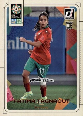 Figurina Fatima Tagnaout - Donruss Soccer FIFA Women's World Cup 2023
 n. 104 - Panini