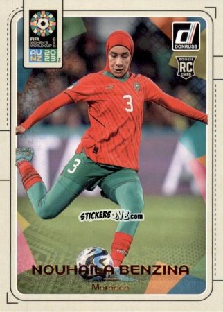 Figurina Nouhaila Benzina - Donruss Soccer FIFA Women's World Cup 2023
 n. 108 - Panini