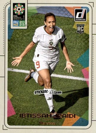 Figurina Ibtissam Jraidi - Donruss Soccer FIFA Women's World Cup 2023
 n. 109 - Panini