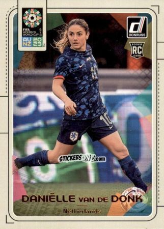 Sticker Danielle van de Donk - Donruss Soccer FIFA Women's World Cup 2023
 n. 110 - Panini
