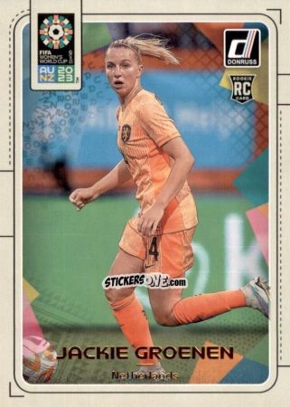 Cromo Jackie Groenen - Donruss Soccer FIFA Women's World Cup 2023
 n. 112 - Panini