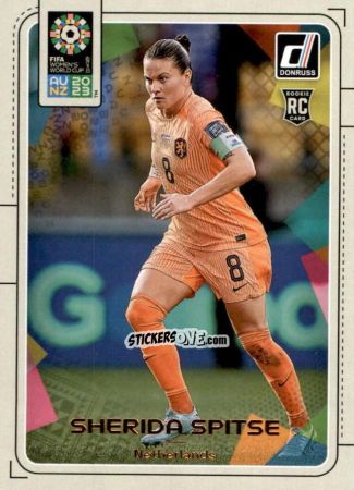 Figurina Sherida Spitse - Donruss Soccer FIFA Women's World Cup 2023
 n. 114 - Panini