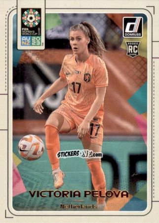 Sticker Victoria Pelova - Donruss Soccer FIFA Women's World Cup 2023
 n. 115 - Panini