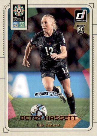 Sticker Betsy Hassett - Donruss Soccer FIFA Women's World Cup 2023
 n. 117 - Panini