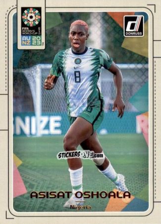 Figurina Asisat Oshoala - Donruss Soccer FIFA Women's World Cup 2023
 n. 122 - Panini