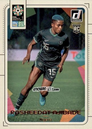 Figurina Rasheedat Ajibade - Donruss Soccer FIFA Women's World Cup 2023
 n. 125 - Panini