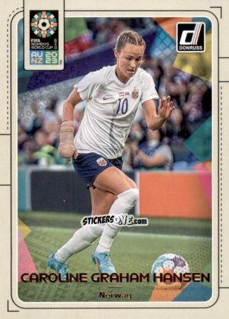 Sticker Caroline Graham Hansen - Donruss Soccer FIFA Women's World Cup 2023
 n. 128 - Panini