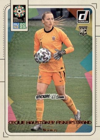 Figurina Cecilie Haustaker Fiskerstrand - Donruss Soccer FIFA Women's World Cup 2023
 n. 129 - Panini
