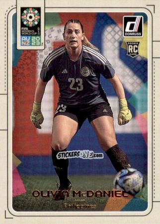 Figurina Olivia McDaniel - Donruss Soccer FIFA Women's World Cup 2023
 n. 141 - Panini