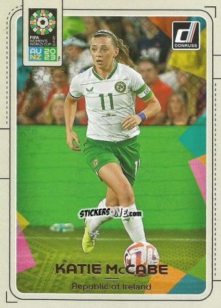 Sticker Katie McCabe - Donruss Soccer FIFA Women's World Cup 2023
 n. 155 - Panini