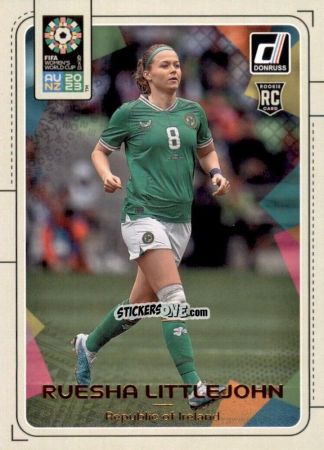Figurina Ruesha Littlejohn - Donruss Soccer FIFA Women's World Cup 2023
 n. 157 - Panini