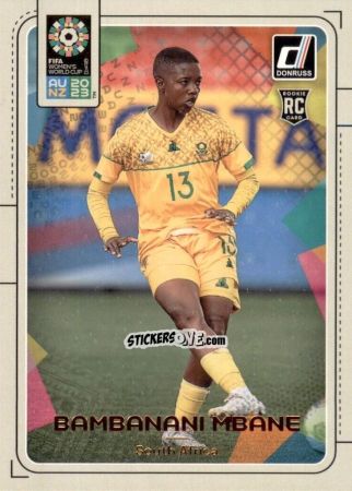 Sticker Bambanani Mbane - Donruss Soccer FIFA Women's World Cup 2023
 n. 159 - Panini