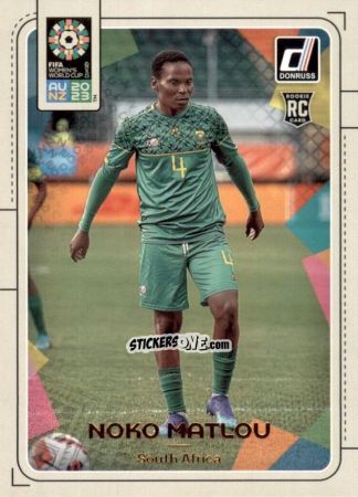 Sticker Noko Matlou - Donruss Soccer FIFA Women's World Cup 2023
 n. 162 - Panini