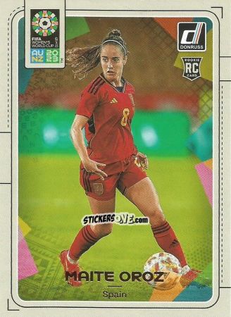 Figurina Maite Oroz - Donruss Soccer FIFA Women's World Cup 2023
 n. 166 - Panini
