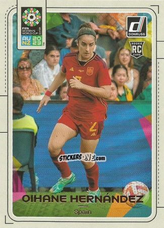 Sticker Oihane Hernandez - Donruss Soccer FIFA Women's World Cup 2023
 n. 168 - Panini
