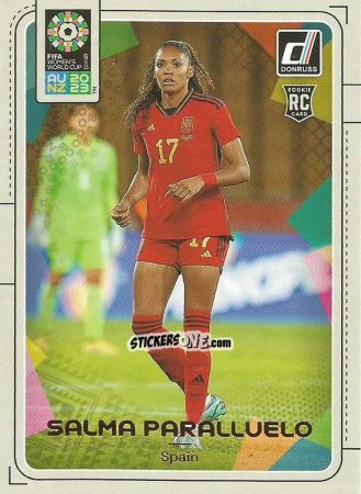 Figurina Salma Paralluelo - Donruss Soccer FIFA Women's World Cup 2023
 n. 169 - Panini