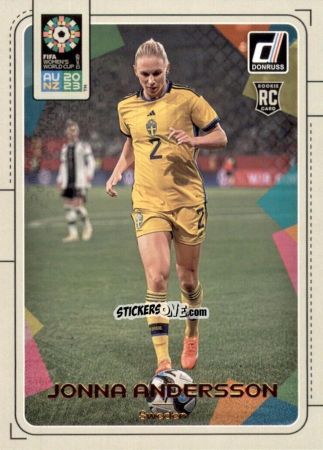 Sticker Jonna Andersson - Donruss Soccer FIFA Women's World Cup 2023
 n. 173 - Panini