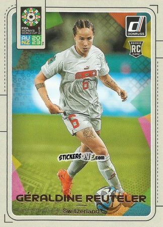 Figurina Géraldine Reuteler - Donruss Soccer FIFA Women's World Cup 2023
 n. 181 - Panini