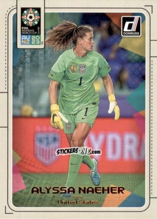 Sticker Alyssa Naeher - Donruss Soccer FIFA Women's World Cup 2023
 n. 182 - Panini