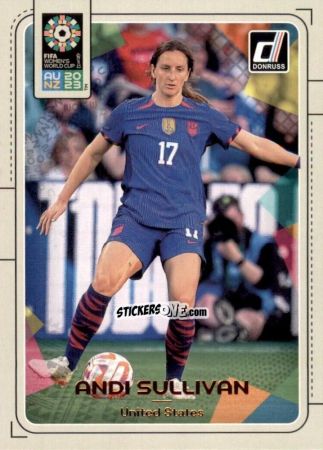 Sticker Andi Sullivan - Donruss Soccer FIFA Women's World Cup 2023
 n. 184 - Panini