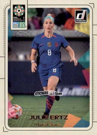 Sticker Julie Ertz - Donruss Soccer FIFA Women's World Cup 2023
 n. 186 - Panini
