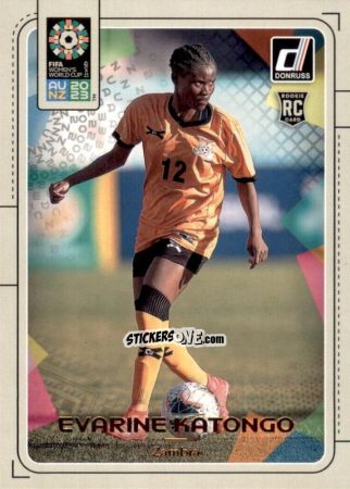 Sticker Evarine Katongo - Donruss Soccer FIFA Women's World Cup 2023
 n. 196 - Panini