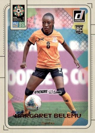 Sticker Margaret Belemu - Donruss Soccer FIFA Women's World Cup 2023
 n. 198 - Panini