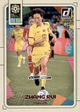 Figurina Zhang Rui - Donruss Soccer FIFA Women's World Cup 2023
 n. 200 - Panini