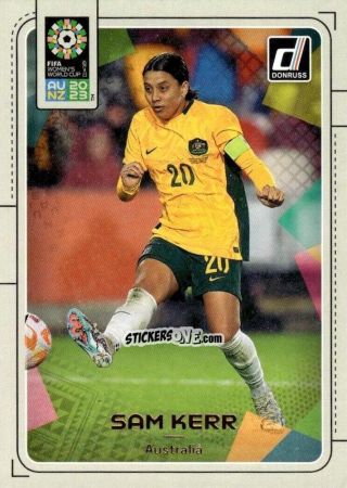 Figurina Sam Kerr - Donruss Soccer FIFA Women's World Cup 2023
 n. 201 - Panini