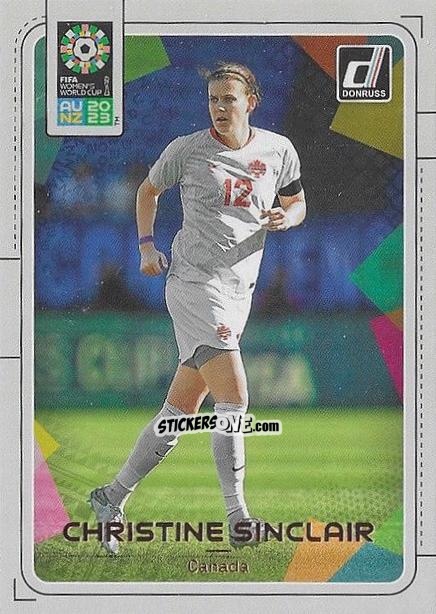 Figurina Christine Sinclair - Donruss Soccer FIFA Women's World Cup 2023
 n. 203 - Panini