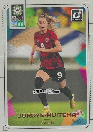 Figurina Jordyn Huitema - Donruss Soccer FIFA Women's World Cup 2023
 n. 204 - Panini