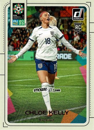 Cromo Chloe Kelly - Donruss Soccer FIFA Women's World Cup 2023
 n. 206 - Panini