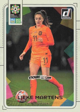 Figurina Lieke Martens - Donruss Soccer FIFA Women's World Cup 2023
 n. 215 - Panini